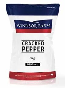 Pepper, Black Cracked Fine 1kg Windsor Farm (24/35)
