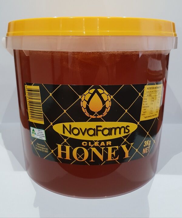 Honey, Clear 3kg Nova Farms