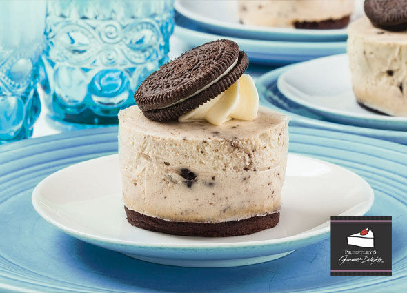 Cheesecake, 1-334 Individual Cookies & Cream (8) Priestley’s