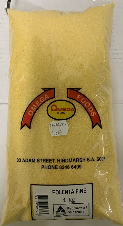 Polenta, Fine 1Kg Omega