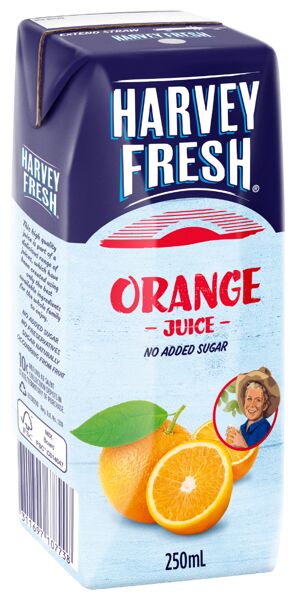 Juice, Orange 24x250ml Prisma Harvey Fresh