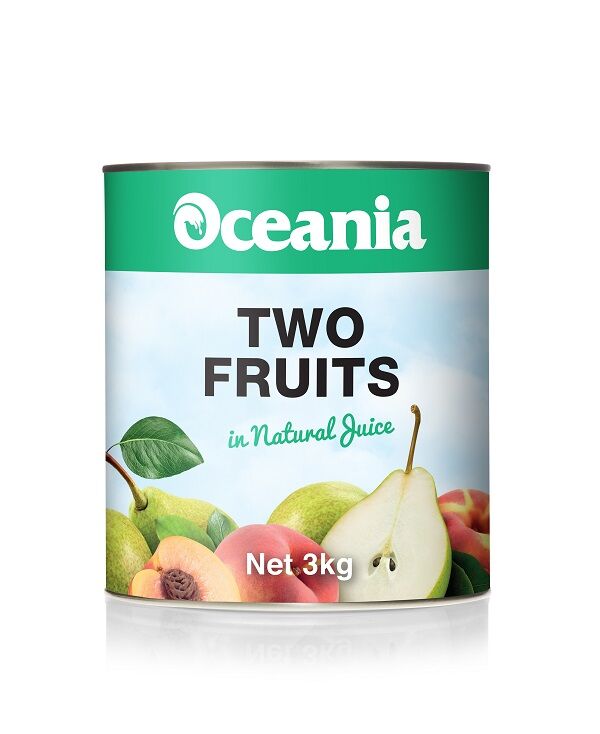Two Fruits in Natural Juice 3Kg Oceania (VG) (GF)