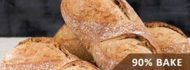LR BSV6634 Sourdough Vienna Rye Stone Bake 90% 12x500gm (VG) (H) Laurent