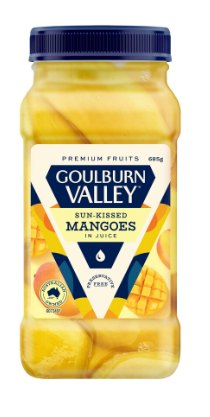 Mango Sliced, Goulburn Valley 685gm