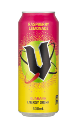 Drink**Raspberry & Lemonade 12x500ml V Energy Drinks