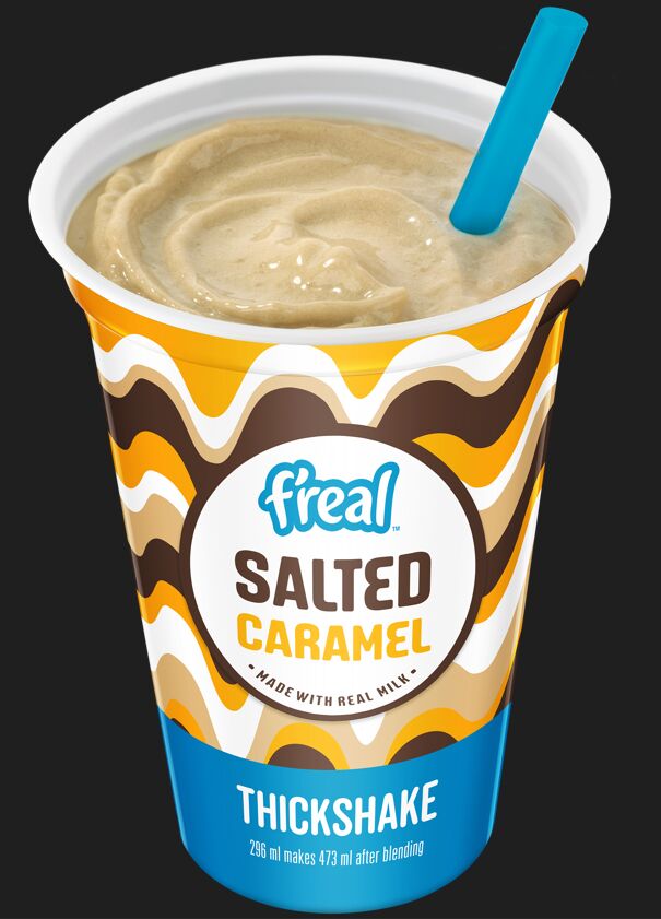 Thickshake, Salted Caramel 10x296ml Freal (GF)