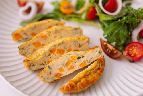 Sunny Queen Egg Frittata Sweet Potato & Caramelised Onion