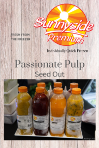 Sunnyside Premium Passionfruit Pulp Seed Out