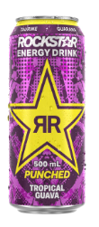 Rockstar Energy Drink Punched Tropical Guava