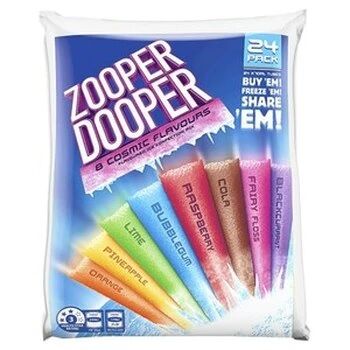 Ice Block, Zooper Dooper 24×70 ml (Inner) (GF)