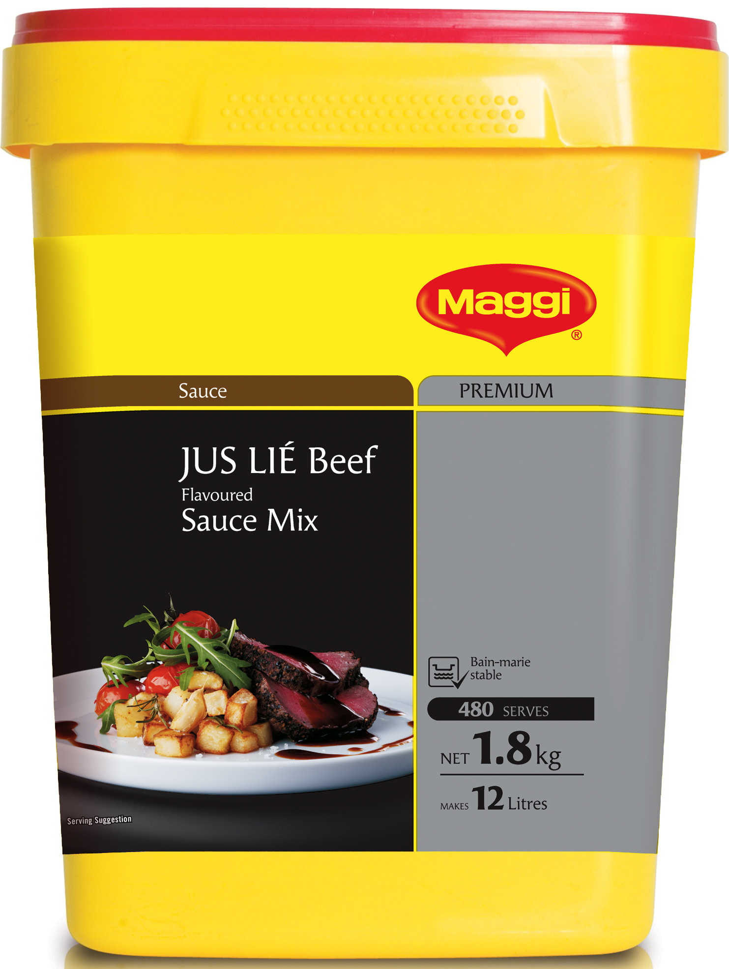 Sauce Mix**Premium Jus Lie Beef 1.8kg Maggi (GF)