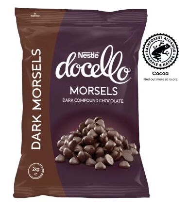 Chocolate**Dark Morsels, Nestle Docello 3x2kg