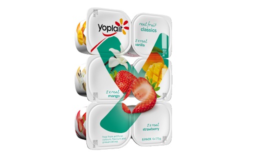Yoplait Yoghurt Real Fruit Classics