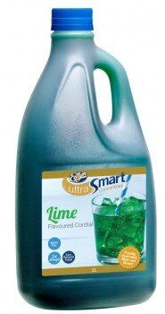 Cordial, Lime Ultrasmart 2lt PET Edlyn (GF) (H)