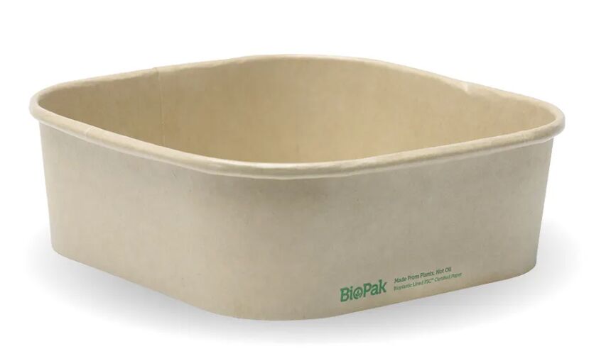 BioBoard**1000ml Kraft Takeaway Base (6X50) BioPak