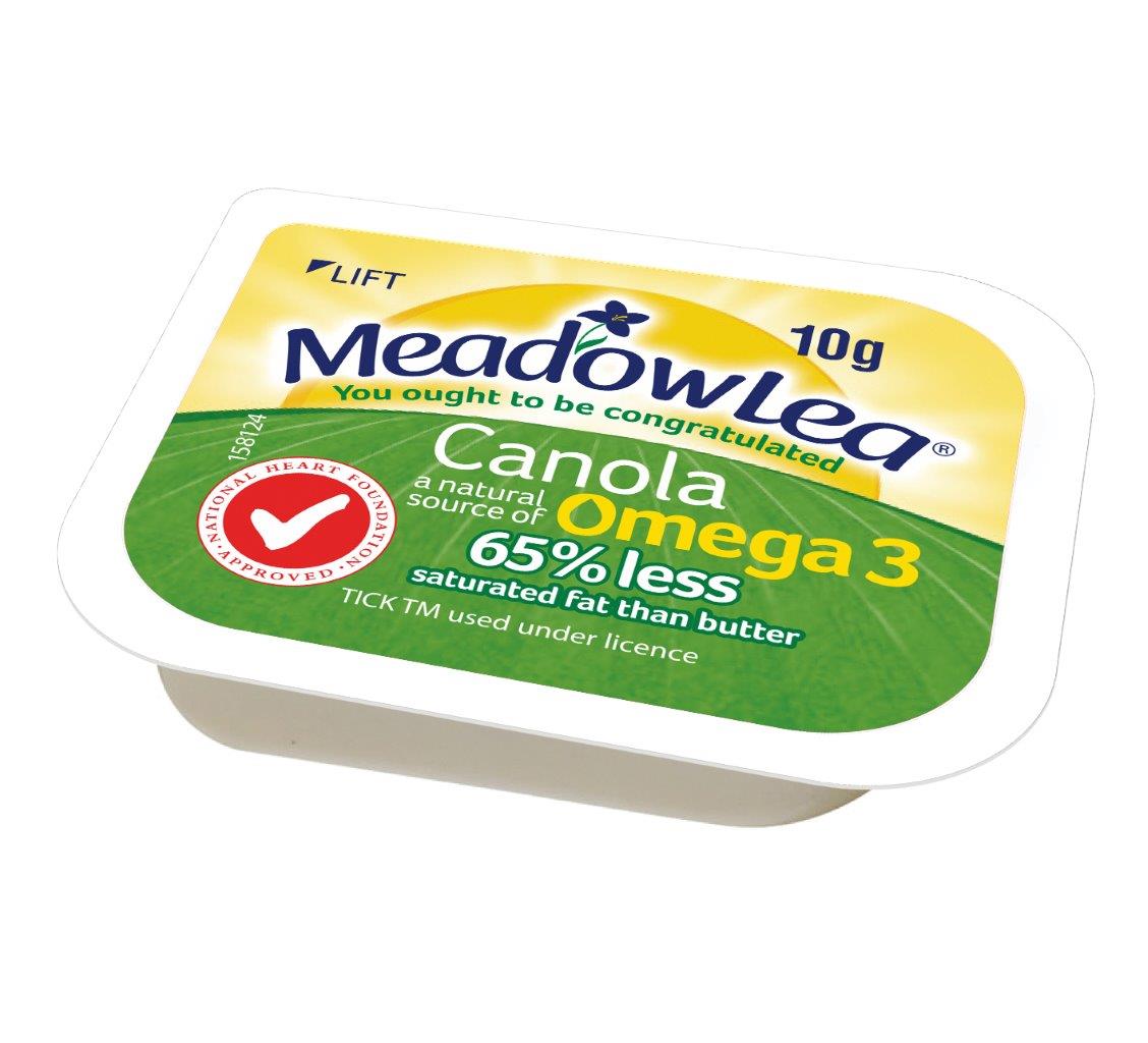 MeadowLea Margarine Portions Canola Omega 3