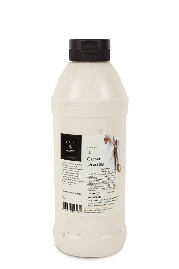 Dressing, Caesar 1L Squeeze Birch & Waite (GF) (H)