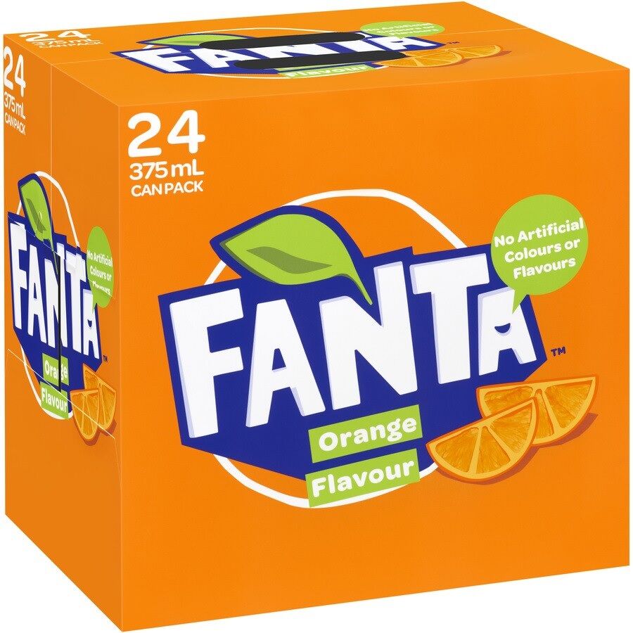 Drink, Fanta 24x375ml Cans