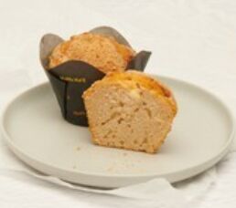 Muffins, Apple Cinnamon 6x150g Unwrapped Mamakaz (H)