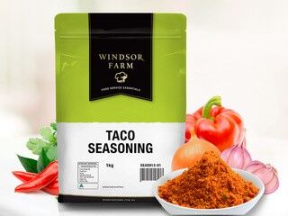 Seasoning, Taco 1kg Windsor Farm