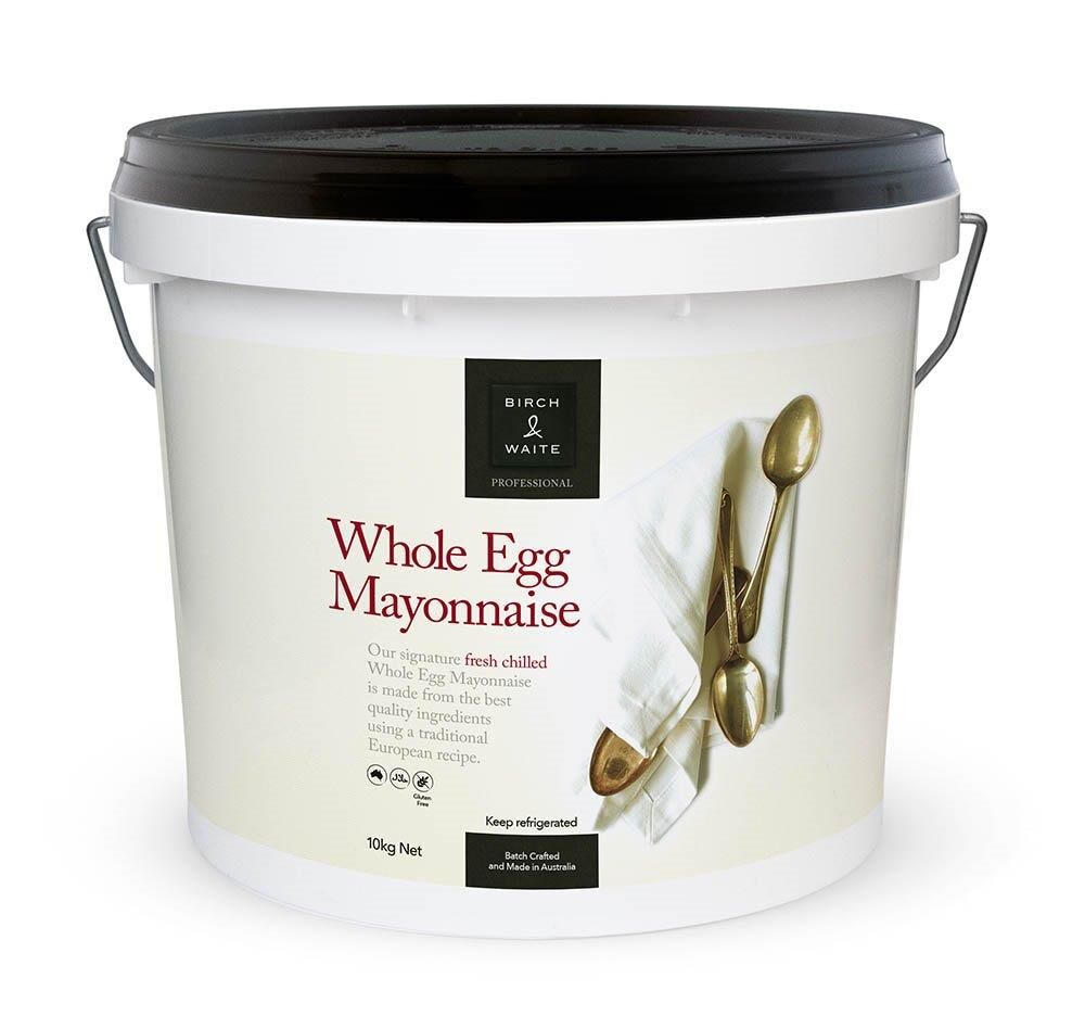 Mayonnaise, Whole Egg 10kg Birch & Waite (GF) (H)