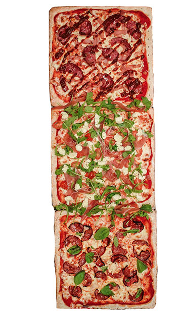 RDM Pizza Square Base Thick Par-Baked Vegan