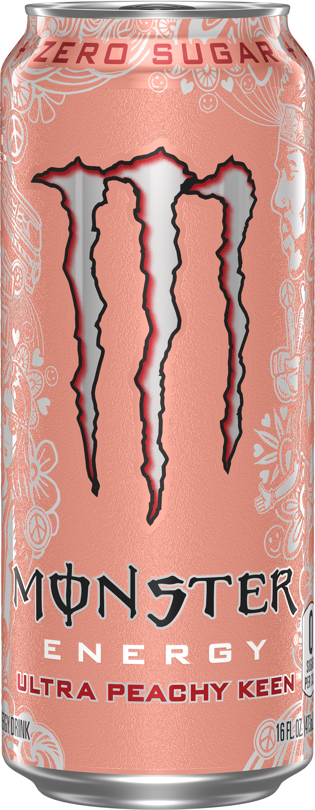 Drink**Monster Ultra Peachy Keen 24x500ml Cans