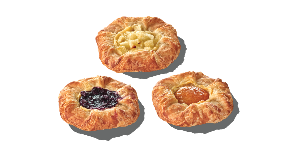 La Parisienne Danish Pastry Large Mixed Squares