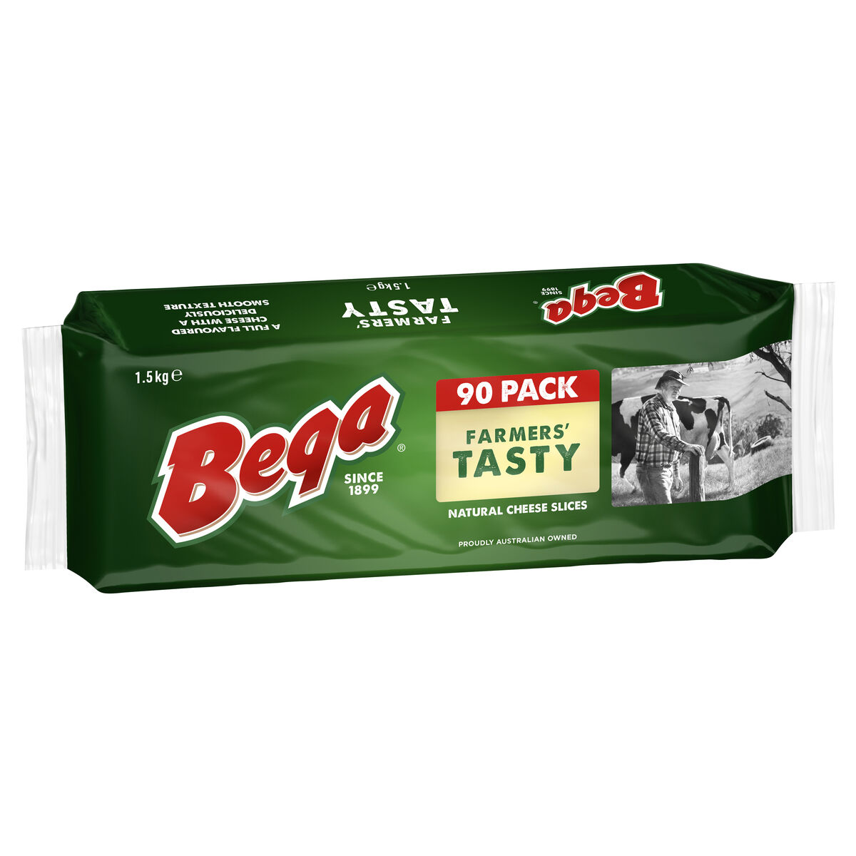 Cheese Sliced Tasty 1.5Kg Bega (90)