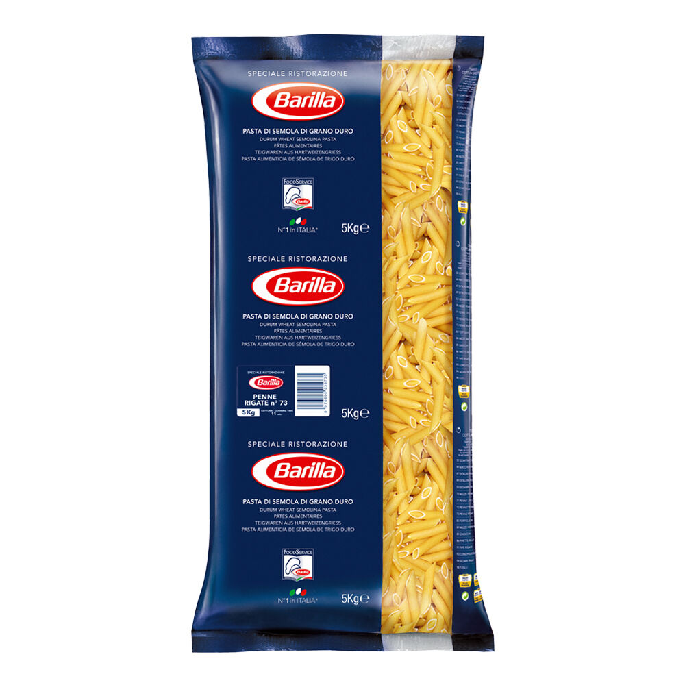 Pasta, Penne Rigate 5Kg Barilla