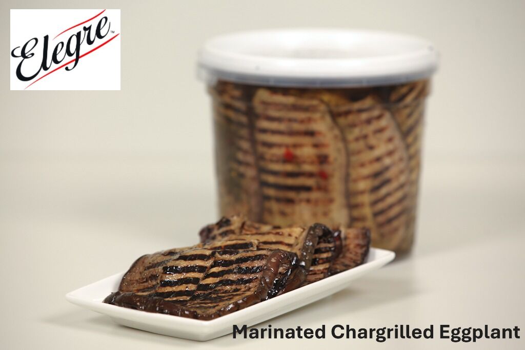 Eggplant, Marinated Grilled 2kg Elegre (VG) (GF) (H)