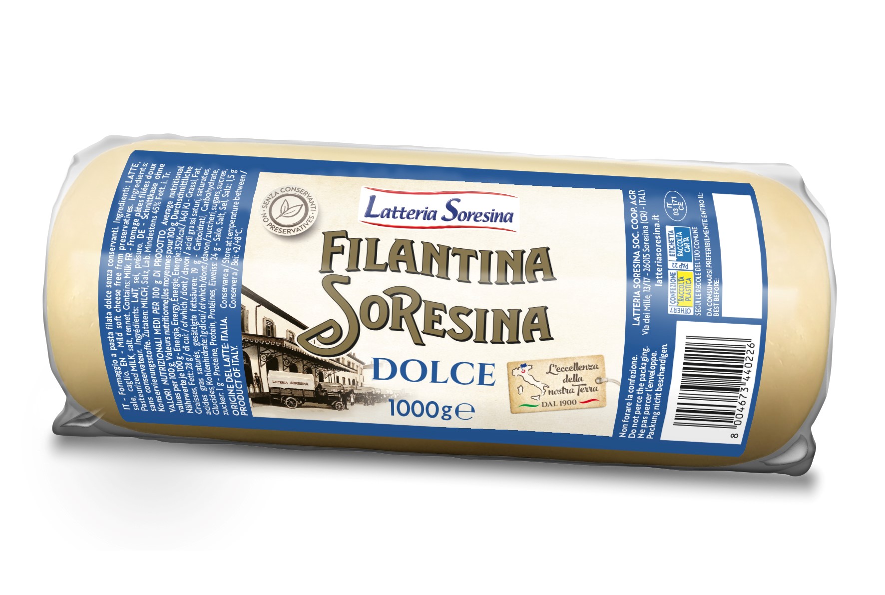 Latteria Soresina Provolone Filantina Dolce