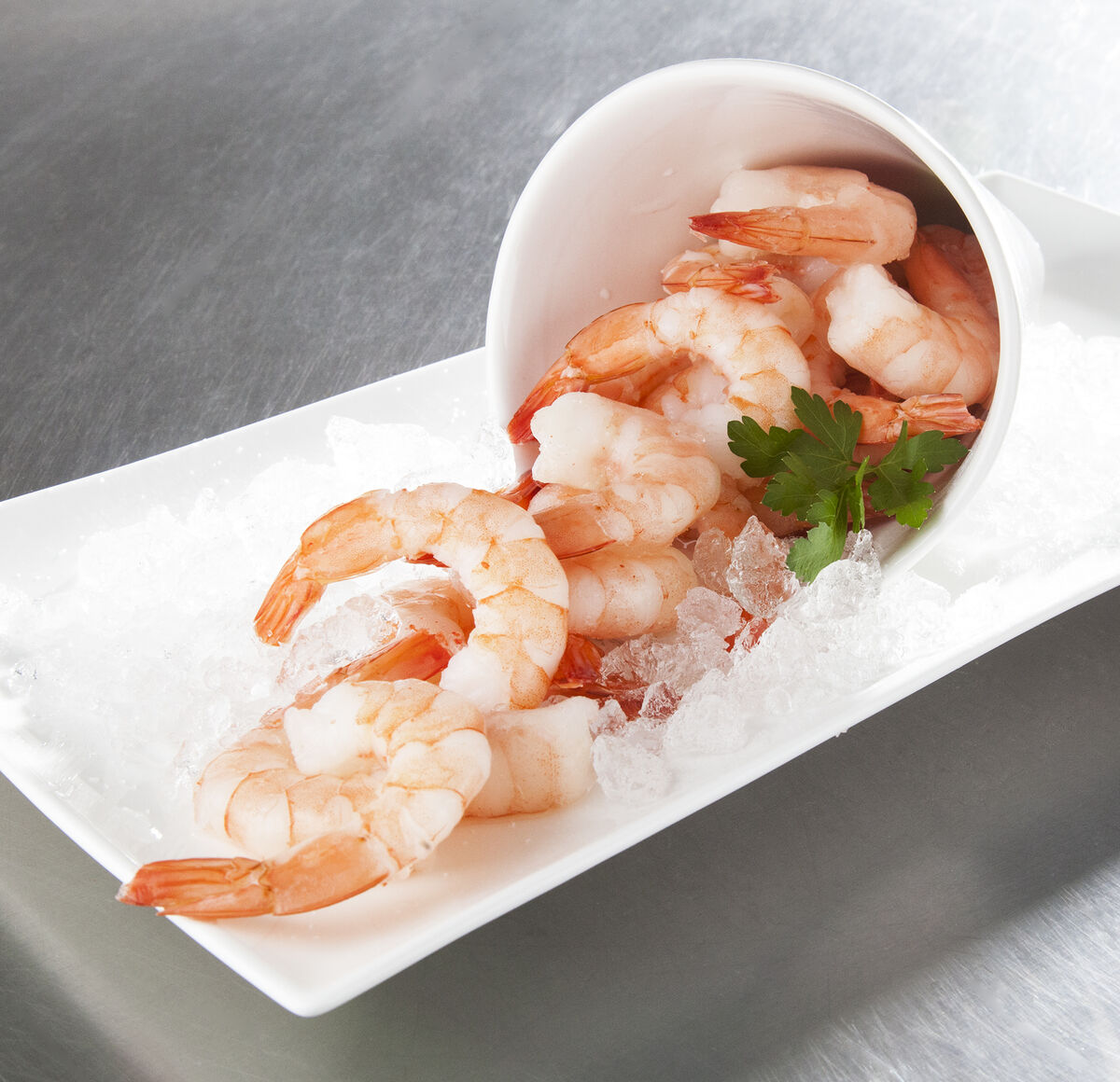 Prawn Cutlet, Cooked & Peeled 26/30 TAIL ON 1Kg Topsail (I)