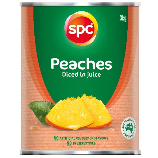 Tinned Fruit**Diced Peaches A10 SPC