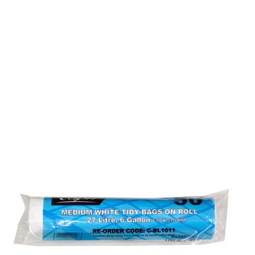 Bin Liner, Kitchen Tidy Roll 27L (50)