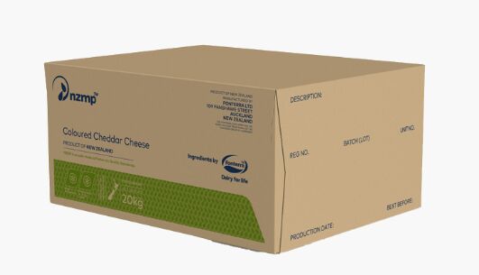 Cheese, Block Mild NZ 20Kg Fonterra (GF) (H)