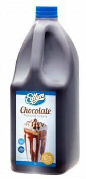 Milk Flavour, Chocolate Topping 3lt Edlyn (GF) (H)