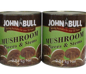 John Bull Mushroom Pieces & Stems