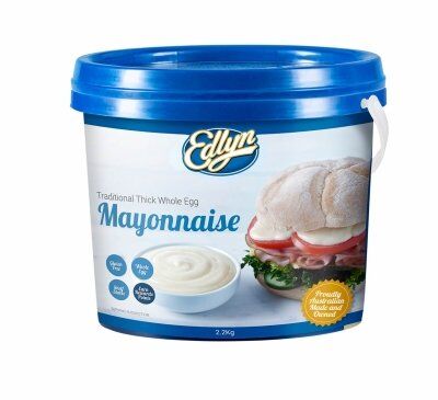 Mayonnaise, Whole Egg 2.2kg Edlyn (GF) (H)