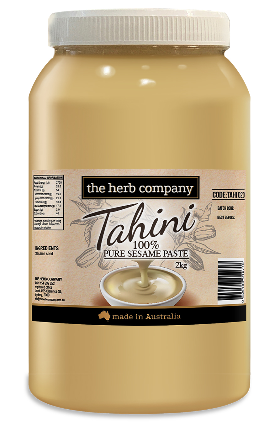 The Herb Company Tahini Paste 100% Pure Sesame