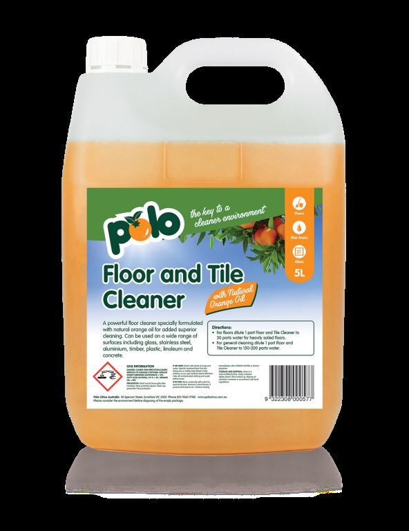 Floor & Tile Cleaner with Orange Oil 5L Polo