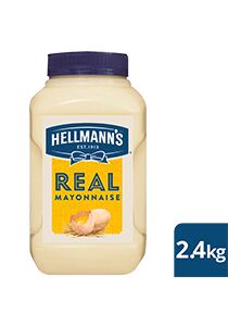Mayonnaise, Real 2.4kg Hellmanns Gluten Free (H) (GF)