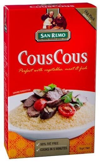 Cous Cous, 1kg San Remo (VG) (H)