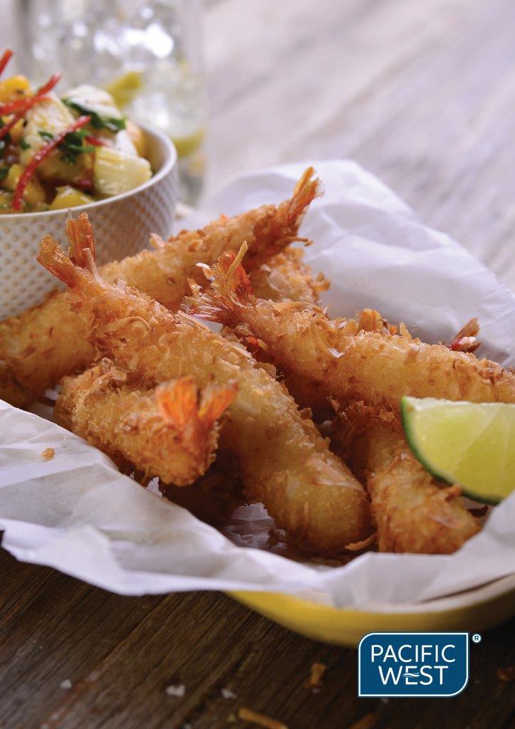 Pacific West Prawns Crumbed Coconut