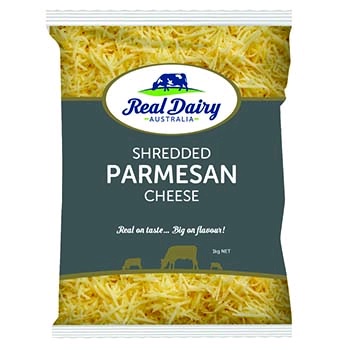 Real Dairy Shredded Parmesan Cheese