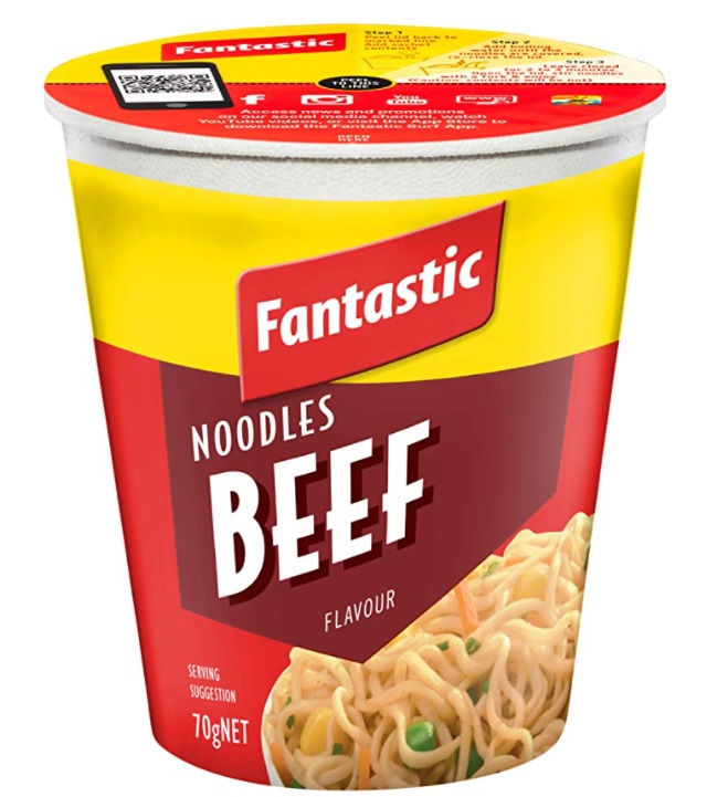 Fantastic Cup Noodles Beef