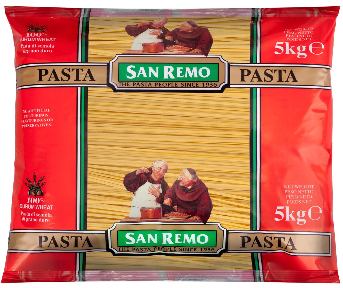 Pasta, Linguine #1 2x5Kg San Remo (VG) (H)