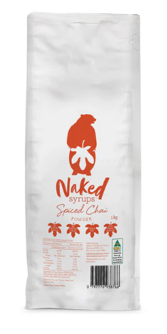 Tea, Chai Spice Powder 1Kg Naked Syrups (GF) (H)