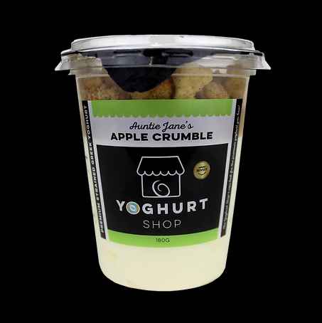 Yoghurt Shop Yoghurt Apple Crumble