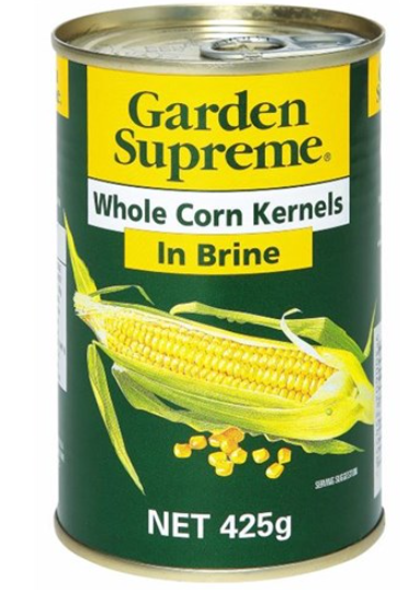 Garden Supreme Whole Corn Kernels In Brine